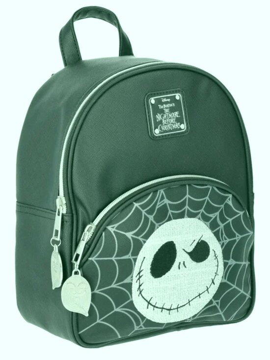Disney Nightmare Before Christmas Jack Skellington Spider Web Mini Backpack NWT main image 15